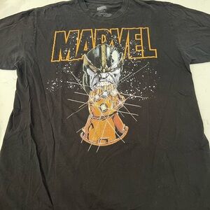 Marvel Black Graphic T-Shirt